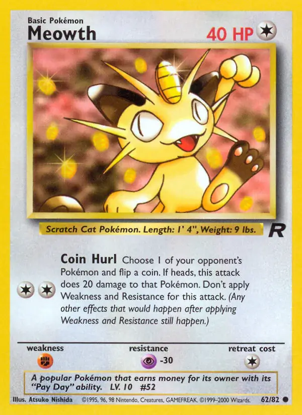 Meowth 62 Normal