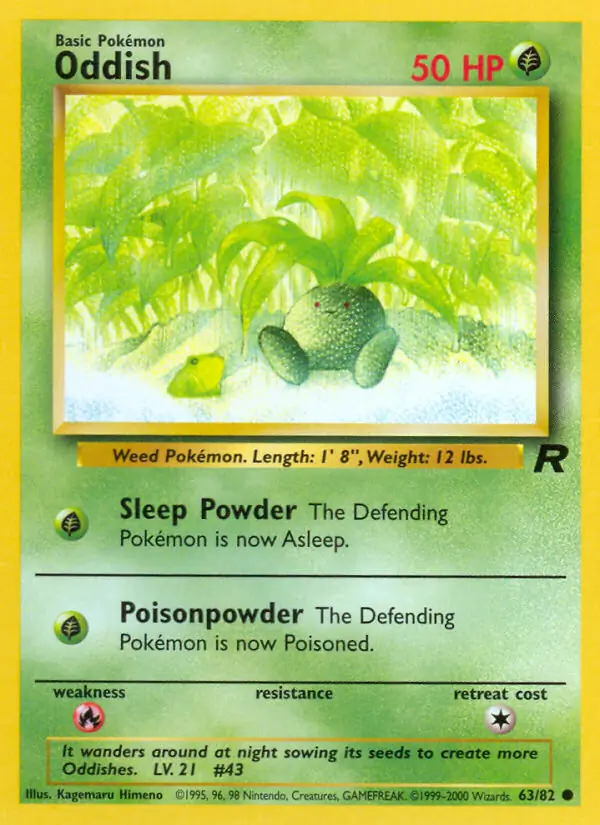 Oddish 63 Normal