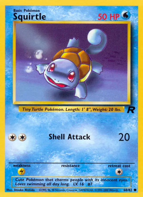 Squirtle 68 Normal