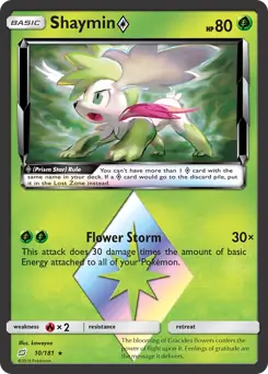 Shaymin Prism Star 10 Normal