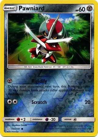 Pawniard Reverse Holo 104