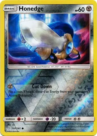 Honedge Reverse Holo 107 Normal