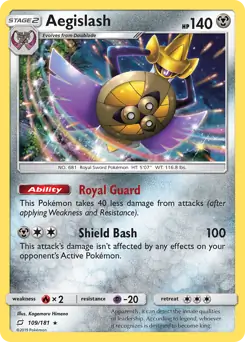 Aegislash 109 Normal