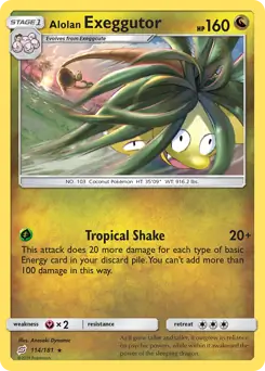 Alolan Exeggutor 114 Normal