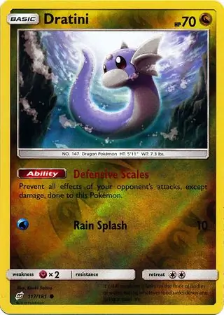 Dratini Reverse Holo 117 Normal