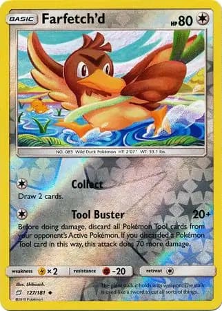 Farfetch'd Reverse Holo 127