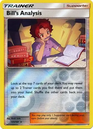 Bill's Analysis Reverse Holo 133 Normal