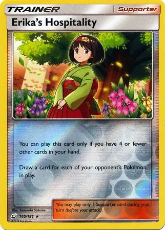 Erika's Hospitality Reverse Holo 140 Normal