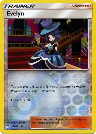 Evelyn Reverse Holo 141 Normal