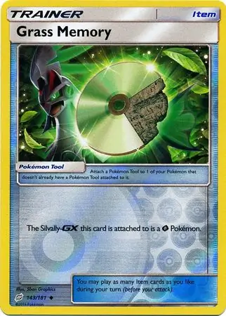 Grass Memory Reverse Holo 143 Normal