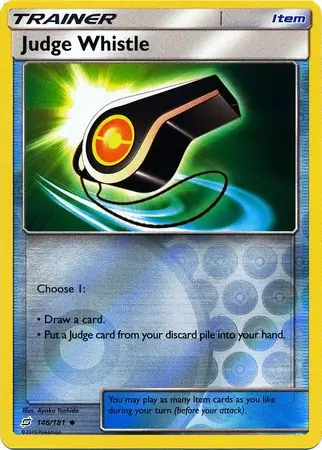 Judge Whistle Reverse Holo 146 Normal