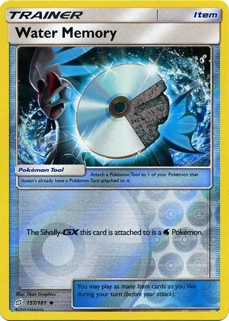 Water Memory Reverse Holo 157 Normal