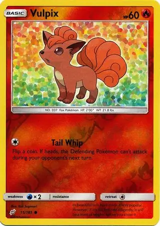 Vulpix Reverse Holo 15