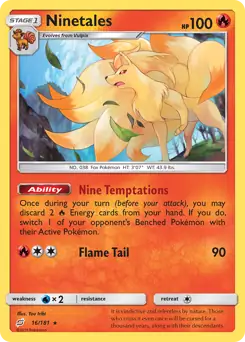 Ninetales 16 Normal