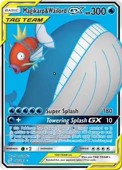 Full Art Magikarp & Wailord GX 160 Normal