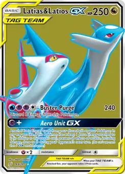 Full Art Latias & Latios GX 169
