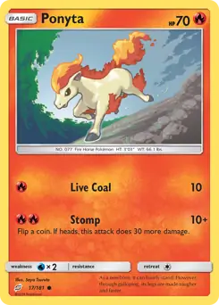 Ponyta 17 Normal