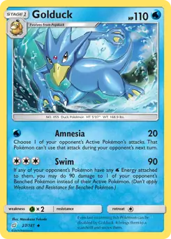 Golduck 27 Normal