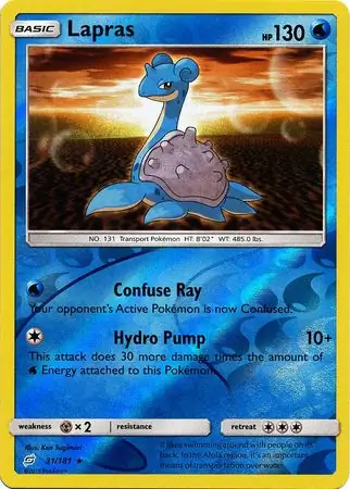 Lapras Reverse Holo 31 Normal