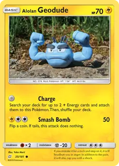 Alolan Geodude 35 Normal