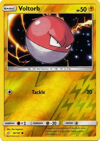 Voltorb Reverse Holo 38 Normal