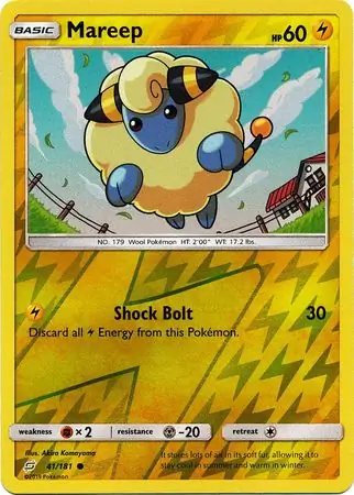 Mareep Reverse Holo 41