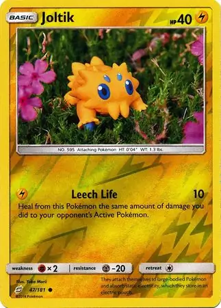 Joltik Reverse Holo 47 Normal