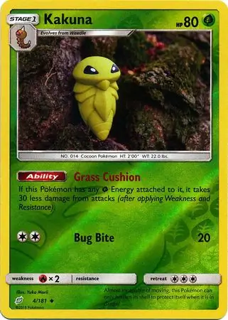 Kakuna Reverse Holo 4