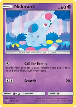 Nidoran F 54 Normal