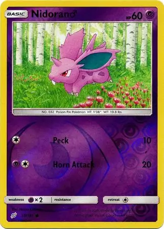 Nidoran M Reverse Holo 57 Normal