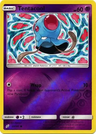Tentacool Reverse Holo 60 Normal