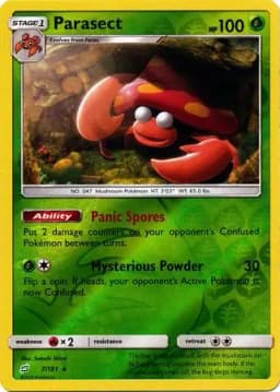 Parasect Reverse Holo