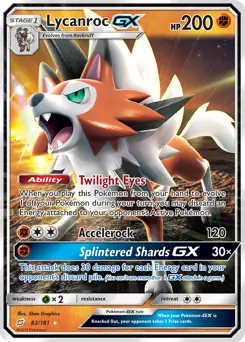 Lycanroc GX 82 Normal