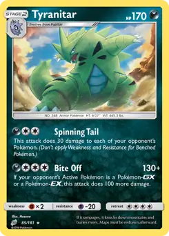 Tyranitar Holo 85 Normal