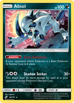 Absol Holo 88 Normal