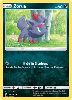 Zorua 90 Normal