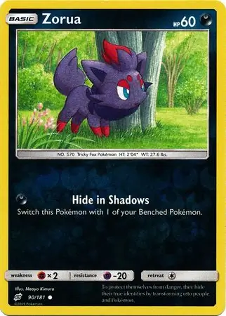 Zorua Reverse Holo 90 Normal