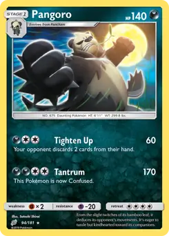 Pangoro 94 Normal