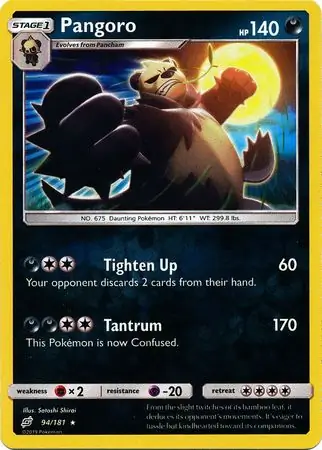 Pangoro Reverse Holo 94 Normal