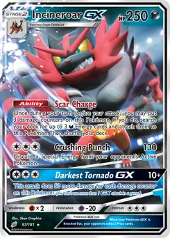 Incineroar GX 97