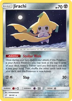 Jirachi Holo 99 Normal