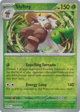 Shiftry Reverse Holo