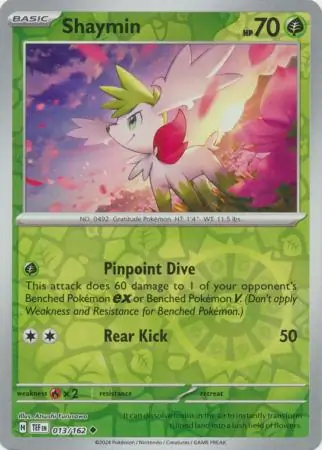 Shaymin Reverse Holo 013 Normal
