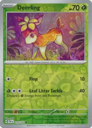 Deerling Reverse Holo 016 Normal