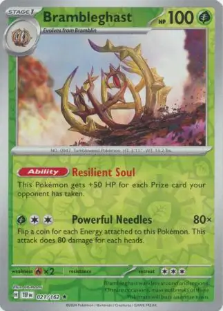 Brambleghast Reverse Holo 021 Normal