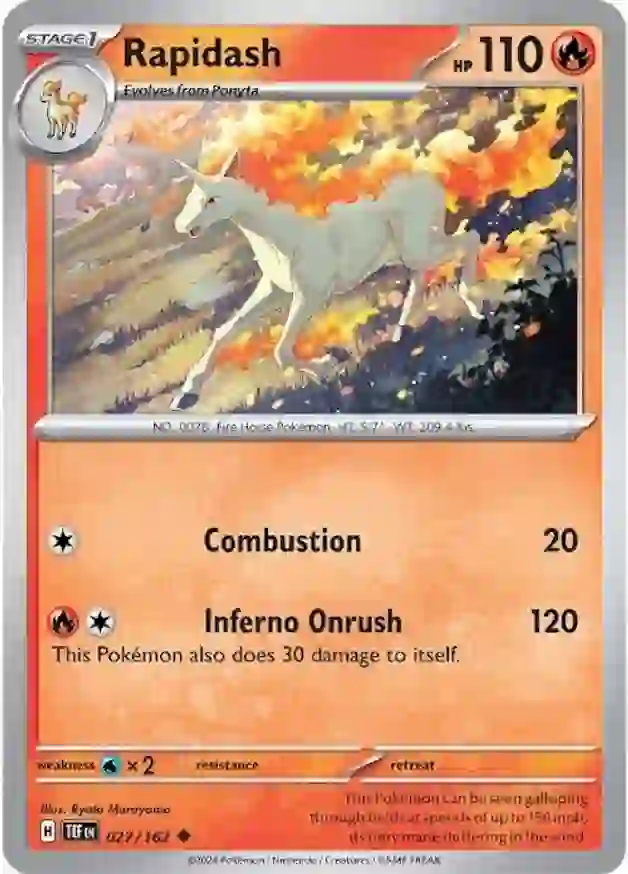 Rapidash 027 Normal