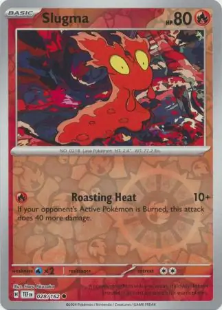 Slugma Reverse Holo 028