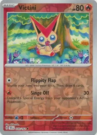 Victini Reverse Holo 030 Normal