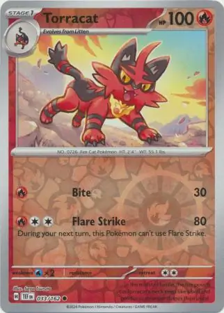 Torracat Reverse Holo 033 Normal