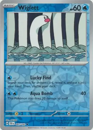Wiglett Reverse Holo 047 Normal